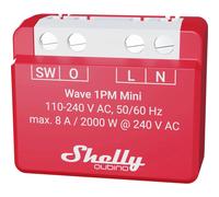 Shelly Shelly Qubino Wave 1PM Mini Actionneur de mesure de commutateur Z-Wave