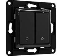Shelly Interrupteur mural Wall Switch 2 Noir