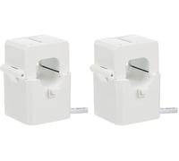 Shelly Split Core Current Transformer 120A - Pince ampèremétrique, Domotique maison, Compatible avec Shelly EM, Installation monophasée, Mesure de courant (Lot de 2)