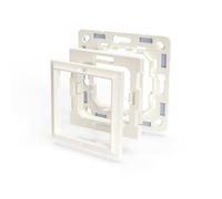Shelly Wall Adapter - Plaque d'interrupteur murale Adaptateur Gira/Merten, Interrupteur mural non inclus