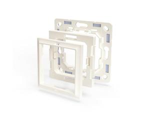 Shelly Wall Adapter - Plaque d'interrupteur murale Adaptateur Gira/Merten, Interrupteur mural non inclus
