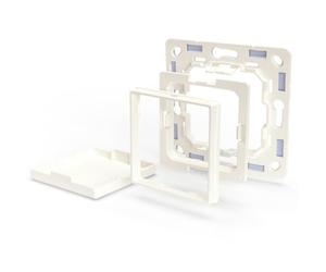 Shelly Wall Adapter - Plaque d'interrupteur murale Adaptateur Legrand/Shelly, Interrupteur mural non inclus