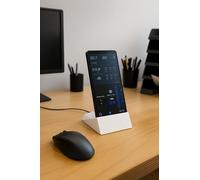 Shelly Wall Display X2 Support vertical - Connexion directe via USB-C (Blanc)