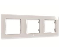 Shelly Wall Frame pour Wall Switch, 3x, blanc