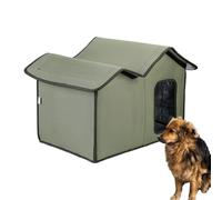 SHELTER DE CAT OUTDOOR - Maison de chat sauvage à l'épreuve des intempéries, abri de chat isolé | Pet à la maison de compagnie extérieure imperméable portable, confortable All Season Cat Hideaway, boî