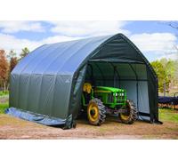 Shelter Logic garage en film plastique, tente d'osier "In-A-Box", 390 x 610 cm vert 23,8m²