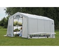 Shelter Logic serre en film, 610 x 300 x 240 cm blanc 18,3m