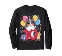 Sheltie 10e anniversaire enfants 10 ans dix Shetland Sheepdog Manche Longue