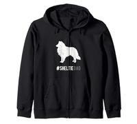 Sheltie Dad Cadeau amusant pour les amoureux des chiens Sheltie Sweat à Capuche