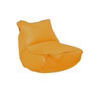 Shelto Fauteuil Lounge Tissu Mesh3D Sulphur - 90x90x70 cm - Polyester - Extérieur/Intérieur - Housse Lavable - Fabriqué en France
