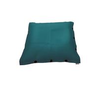 Shelto Housse de Remplacement Tissu Mesh3D Carré Bleu Tile - 100 x 100 cm - pour Pouf Flottant - Polyester Lavable Extérieur