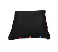 Shelto Housse de Remplacement Tissu Mesh3D Noir - 100 x 130 cm - pour Pouf Flottant - Polyester Lavable Extérieur