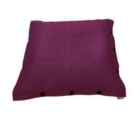 Shelto Pouf Géant Flottant Tissu Mesh3D Aubergine - 125 x 175 cm - Polyester - Piscine/Extérieur/Intérieur - Housse Lavable - Fabriqué en France