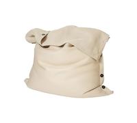 Shelto Pouf Géant Flottant Tissu Mesh3D Sable - 125 x 175 cm - Polyester - Piscine/Extérieur/Intérieur - Housse Lavable - Fabriqué en France
