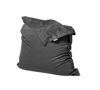 Shelto Pouf Géant Sceno Hill Gris (Velours Cotele) 125 X 175 - Polyester - Housse Lavable - Fabriqué en France