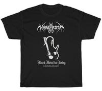 shem Nargaroth T-shirt en métal noir Ist Krieg, Noir , L
