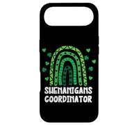 Shenanigans Coordinator St Patricks Day Green Rainbow Coque pour iPhone Air
