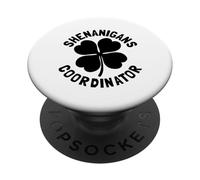 Shenanigans Coordinator | St Patricks Day PopSockets PopGrip Adhésif