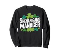 Shenanigans Manager trèfle Jour de la St Patrick Sweatshirt