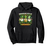 Shenanigans with My Gnomies Irish Gnomes St. Patrick's Day Sweat à Capuche