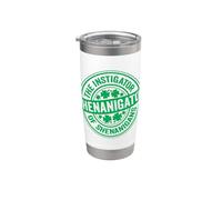 Shenanigator Instigator St Patrick Gobelet isotherme en acier inoxydable double paroi