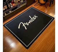 SHENGANG Fender Guitare Flanelle Tapis Imprimé Chambre Tapis Tapis De Sol pour Salon Chambre Décor À La Maison,2,45x70CM