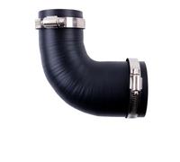 SHENGG 1 coude réducteur flexible en silicone noir mat à 90° for tuyau d'échangeur de liquide de refroidissement (diamètres : 60, 63, 64, 67, 68, 70, 76 mm, 80, 85, 90 mm)(ID63-67mm 3PLY)