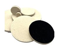 SHENGG 1 pièce 1" - 7" en option, disque de polissage en feutre de laine floqué, boule de cire de polissage for métal, plastique, verre, bois, finition miroir(2 inch)