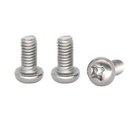 SHENGG 1 pièce M1 M1.2 M1.4 M1.6 M2 M2.5 M3 M4 M5 M6 M8 X 3 4 5 6 8 10 12-50mm TA2 GR2 bouton en titane vis à tête cylindrique boulons(8mm,M1.2)