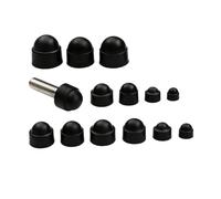 SHENGG Capuchon Écrou Boulon Hex Plastique Couvre-Vis Insert Contre-Écrou
