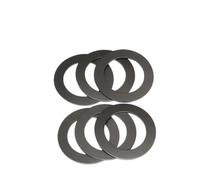 SHENGG M2 M2.2 M2.3 M2.5 M3 M4 M5 M6 M7 M8 M8.5 M10 M12 M15 M20 rondelle plate en Nylon noir joint plat mince