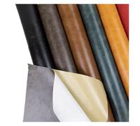 SHENGG Patch de réparation en cuir artificiel autocollant for meubles, canapé, chaise, siège de voiture, ruban adhésif en tissu PU(Brown,50x138cm)