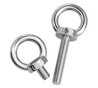 SHENGG Vis à œil de levage marine en acier inoxydable 304 M3 M4 M5 M6 M8 M10 M12 M14 M16 M18 M20(25mm,M3-(5pcs))