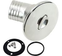 SHENGHUISS Remplissage diesel de 38 mm avec bouchon B sans n acier inoxydable 316 pour bateau, yacht, caravane