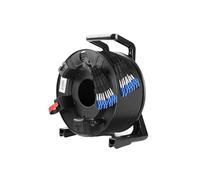 SHENGJIELIU Câble à Fiber Optique blindé TPU, monomode, étanche, Cordon de raccordement, 2/4/6/8 cœurs, LC-LC, avec Bobine PCD235 et Couvercle de Protection, 100m(8-Core 8LC-8LC)