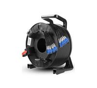 SHENGJIELIU Câble à Fibre Optique blindé TPU, monomode, 2/4/6/8 cœurs, avec Bobine PCD380 et Protection, étanche, extérieur, 300 m(4-Core 4SC-4SC)