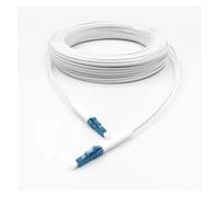 SHENGJIELIU Cordon de raccordement Fibre Optique intérieur SC/A vers SC/A - Câble Fibre Optique simplex de 10 m à 500 m(100m,FC White)