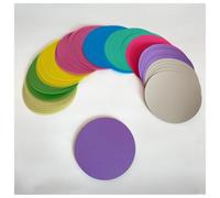 SHENGJIELIU Film de Polissage 50 pièces 0.5µm 3µm 9µm - 60µm for connecteur de Fibre Optique Papier abrasif Tampon de rodage Diamant 127mm 5 Pouces(D 3um)
