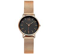 SHENGKE Creative Simplicity Montre Femme Bracelet Maille Montres Femmes Élégantes Dames Montre-Bracelet Business, Bracelet
