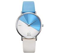 SHENGKE SK Fashion Women Watches Leather Band Simple Decent Casual Waterproof Lady Watch,reloj de Mujer