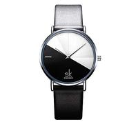 SHENGKE SK Fashion Women Watches Leather Band Simple Decent Casual Waterproof Lady Watch,reloj de Mujer
