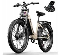 Shengmilo S700 - Vélo Électrique - 2000W Double Moteur - 26"" électrique fat bike - Batterie 48V17.5Ah - Autonomie 60km,brun