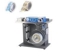 SHENGQION Machine À Étiqueter Automatique Les Coins avec Écran Tactile, Étiqueteuse À Angle Droit Haute Vitesse pour L'application D'étiquettes À 90 Degrés pour Le Scellage De Boîtes