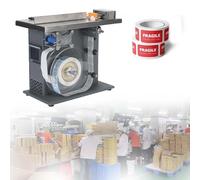 SHENGQION Machine Automatique À Étiqueter Les Boîtes avec Tête D'application À 90° pour Les Coins, pour Un Étiquetage Efficace des Produits avec Sceaux De Sécurité Et Étiquettes Anti-effraction