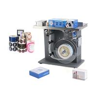 SHENGQION Machine Automatique D'application D'étiquettes À 90 Degrés, Étiqueteuse À Angle Droit pour Les Autocollants, Idéale pour Les Surfaces Planes des Boîtes Cadeaux