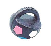 ShengQuanHao Ballon de Football Interactif D'extérieur pour Chiens de Petite et Moyenne Taille, Idéal pour Les Jeux de Guerre et Les Cadeaux pour Les Petits et, Noir