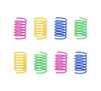Shengrenhong Jouet interactif pour Chat, Cat Spring Toy Cat Spring Toy (60 Pack), Cat Kittens Toys Plastic Coil Spiral, Cat Kittens Toys Plastic Coil Spiral