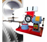 SHENGSHIYU Affuteuse de Chaine Tronconneuse,Meulage à Sec/à l'eau,Angle Réglable,Affûte Lames de Scie 80-700mm,Affuteuse Lame de Scie Circulaire pour Différentes Formes de Dents 550W