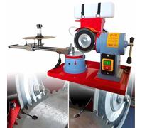 SHENGSHIYU Affuteuse Lame de Scie Circulaire,Meulage à Sec/à l'eau,Angle Réglable,Affûte Lames de Scie 80-700mm,Affuteur Chaine Tronçonneuse pour Différentes Formes de Dents 370W