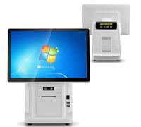 SHENGSHIYU Caisse Tactile,8Go RAM + 128Go SSD | 6 Ports USB,Caisse Enregistreuse Tactile pour Commercial et Vente au Détail,Matériel Uniquement (Logiciel Non Inclus),58mmPrinter